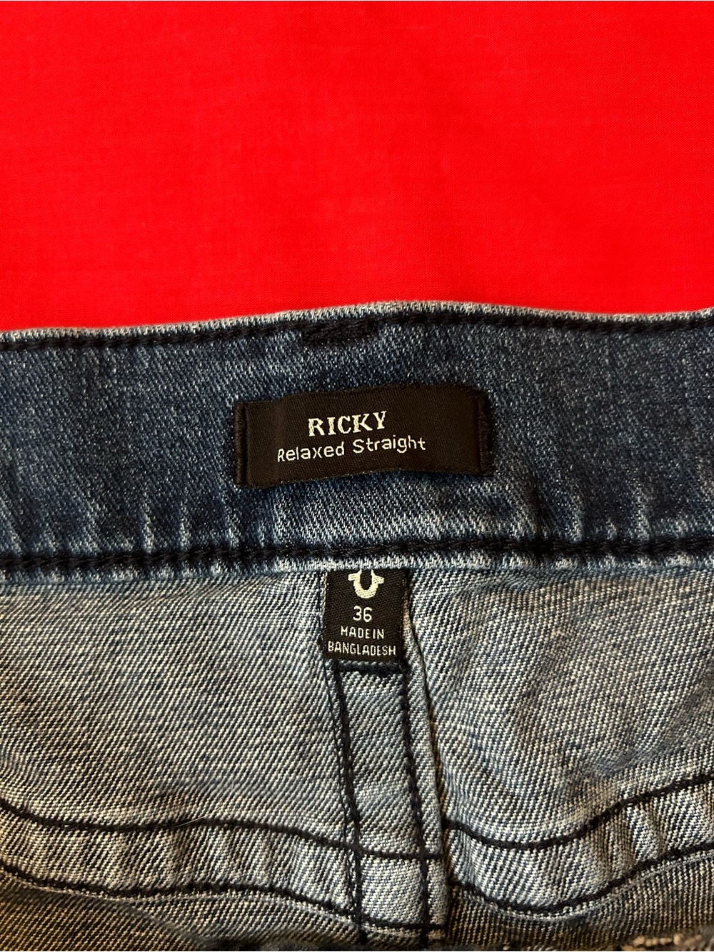 True Religion Men’s (Ricky) Jeans - Picture 4 of 6